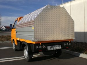 Piaggio Porter Muellfahrzeug 1